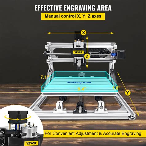 VEVOR CNC 2418 Router Kit GRBL Control CNC 